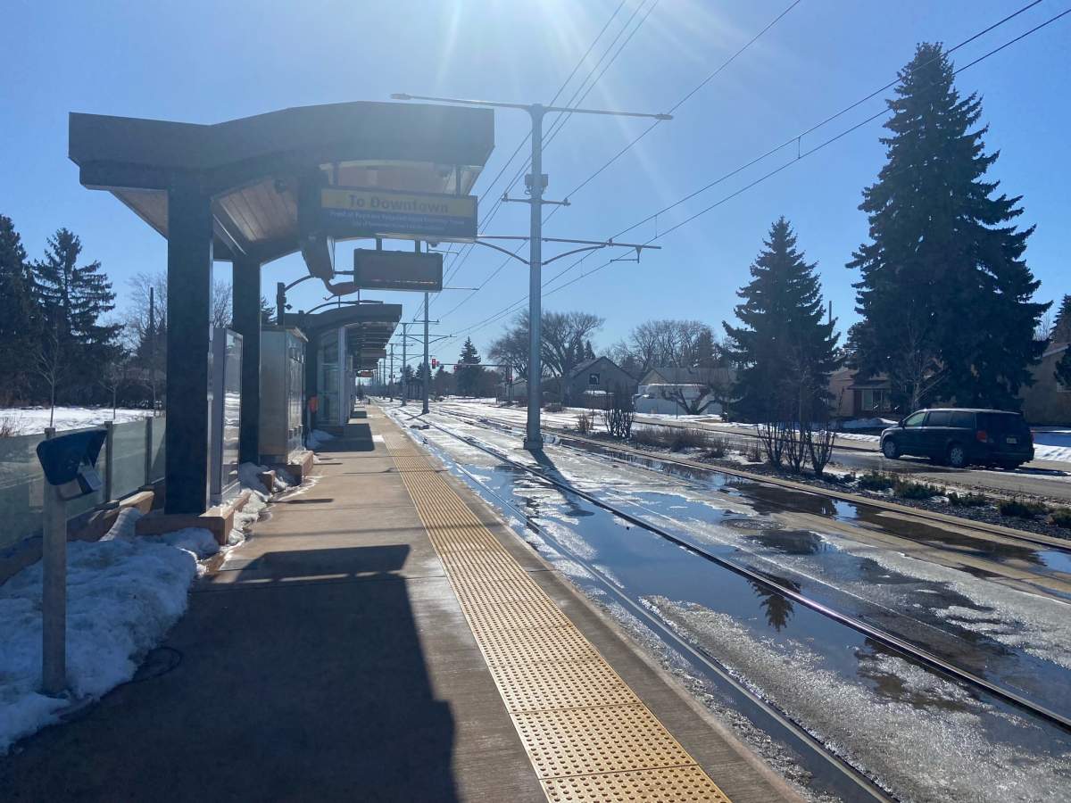 Avonmore LRT Station, Edmonton