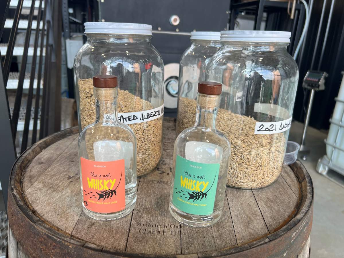 Anokha Distillery in Parkland County.