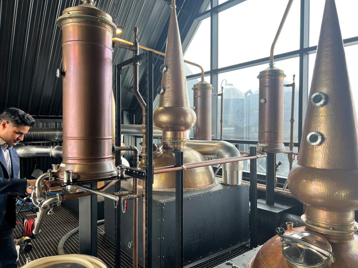 Anokha Distillery in Parkland County.