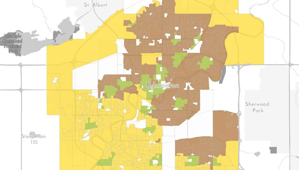 University of Alberta health climate change maps