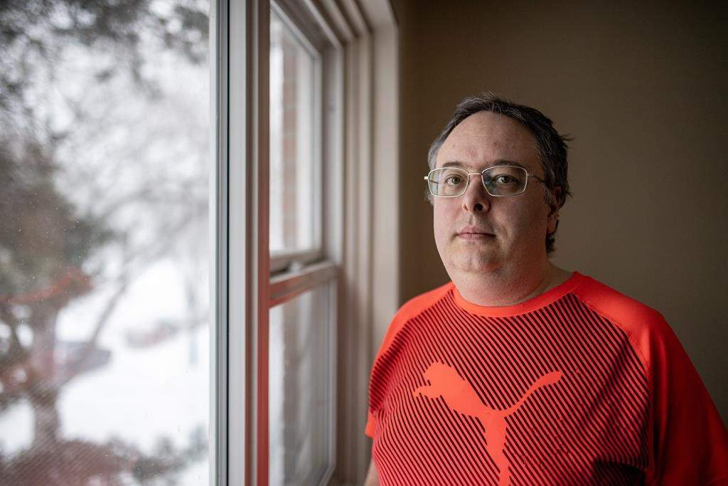 Alan Holman, who is on low income and relies on the carbon rebate to make ends meet. Anti-Poverty Ministry advocate says they are concerned for low-incomes families.