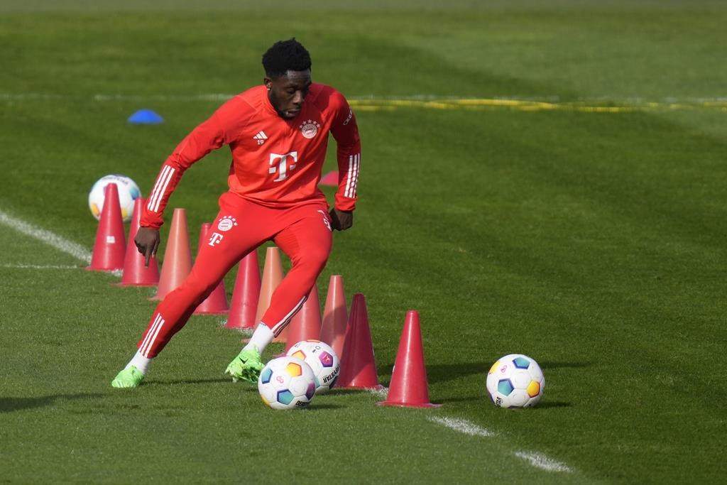 Canadian star Alphonso Davies