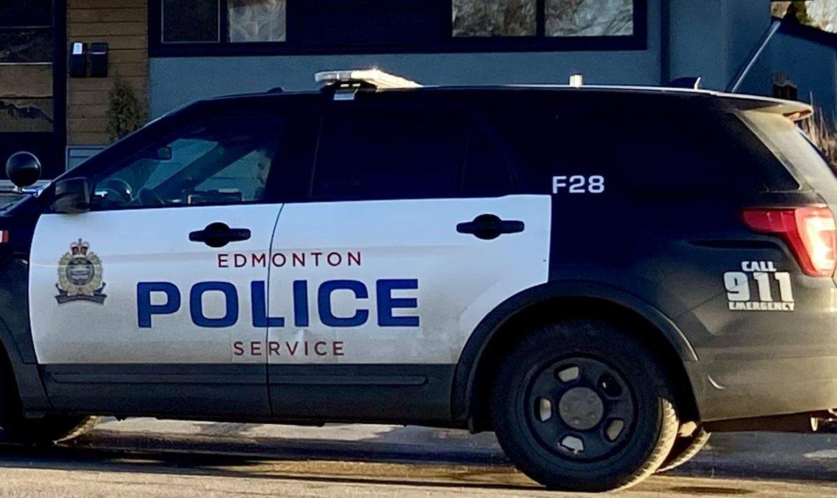 Edmonton police cruiser