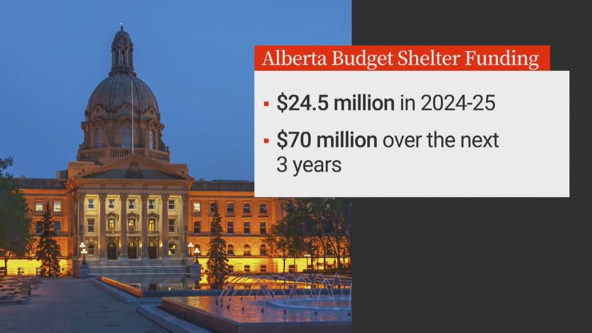 Funding tabled in the provincial budget for shelter supports.