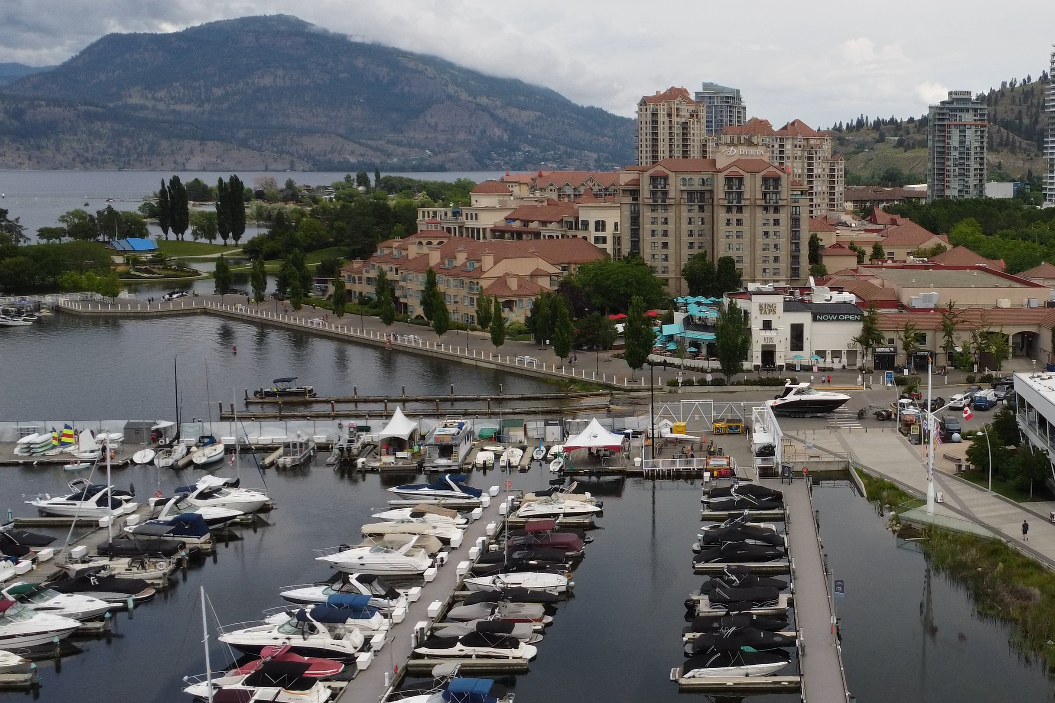 File photo of a boat getting ready to be launched at the Water Street boat launch in downtown Kelowna, B.C.