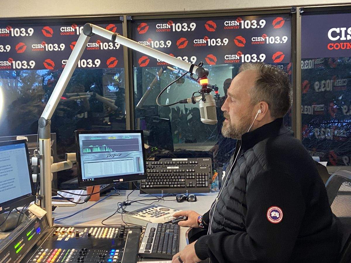 CISN Country 103.9 radio personality Chris Scheetz announces his plans to hang up his microphone on March 27, 2024.