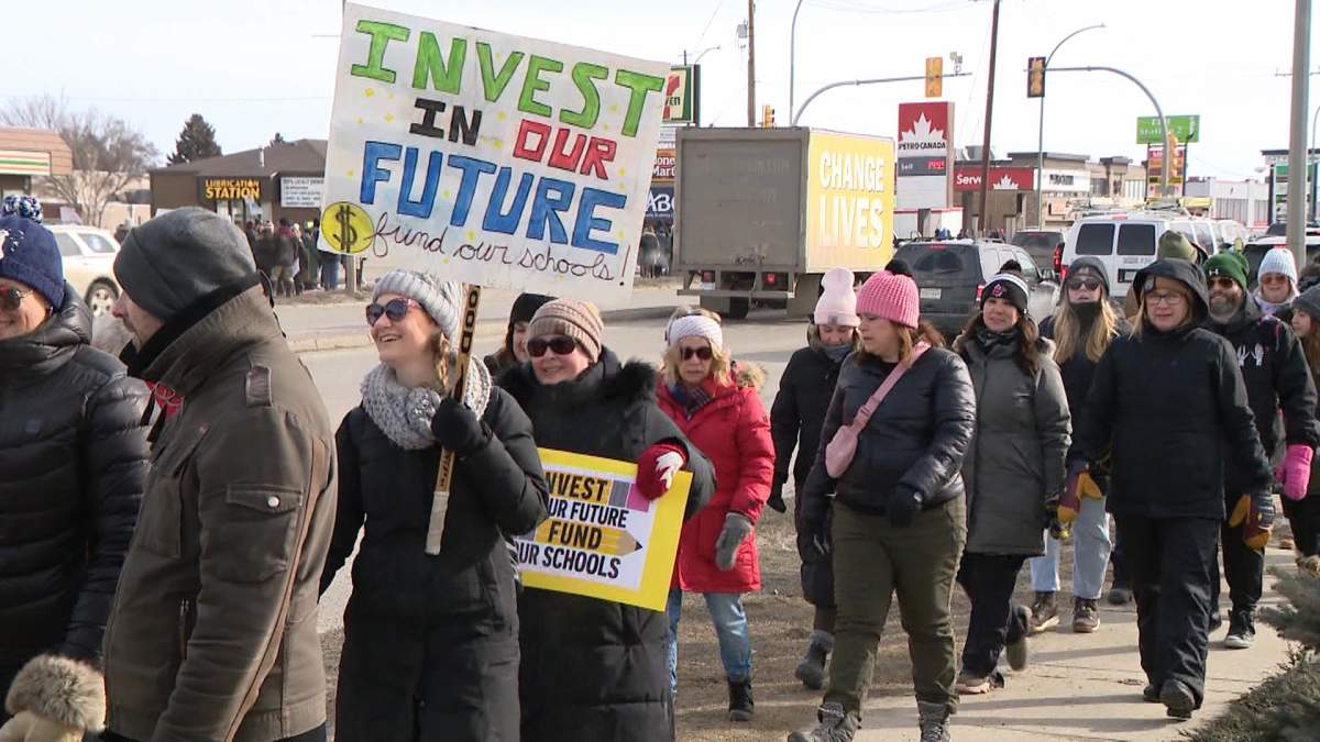 The binding arbitration process between Saskatchewan Teachers Federation (STF) and the provincial government began Monday after more than a year and a half of contract negotiations and job action.