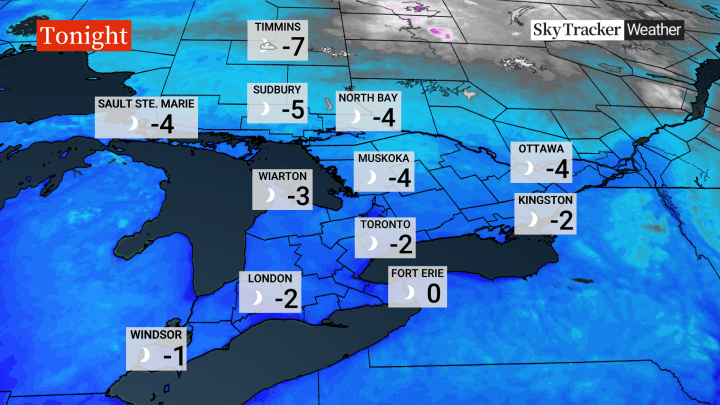 Big warm-up to follow blast of cold air in southern Ontario - image