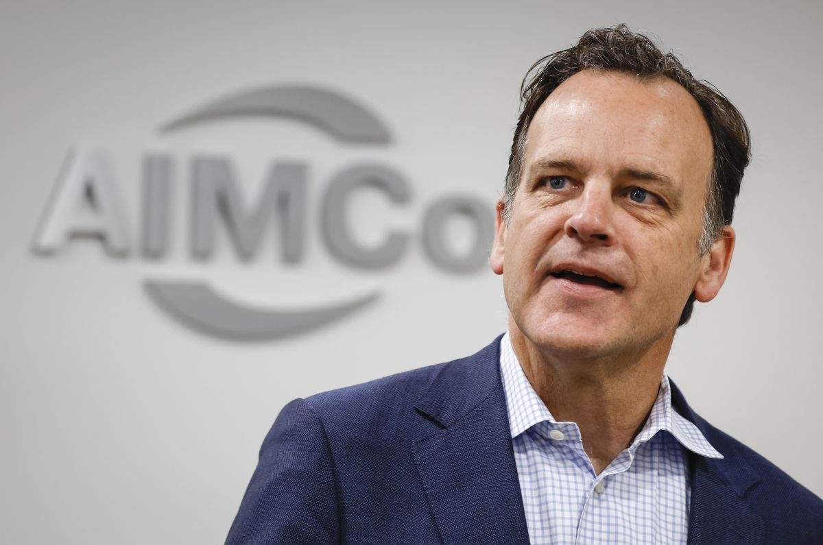 Alberta Investment Management Corp. CEO Evan Siddall speaks in Calgary on Wednesday, Sept. 21, 2022. The Alberta Investment Management Corp. has set up a new $1-billion fund dedicated to investing in the global energy transition and decarbonization sectors.