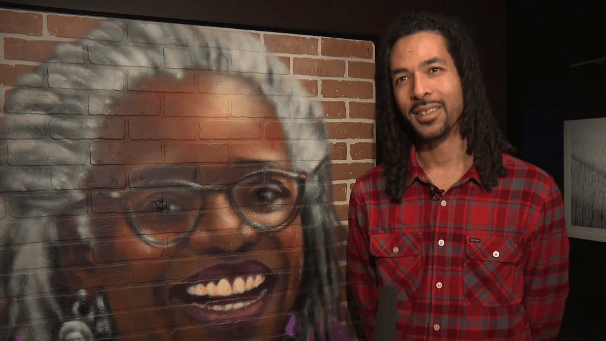 The work of Edmonton artist AJA Louden is being featured in a new exhibit at RAM.