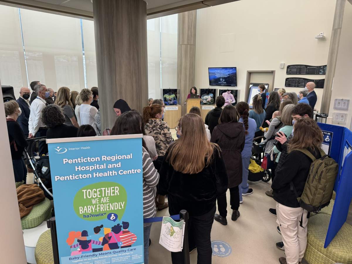 April 5, 2024 Penticton Regional Hosptial Designation Ceremony