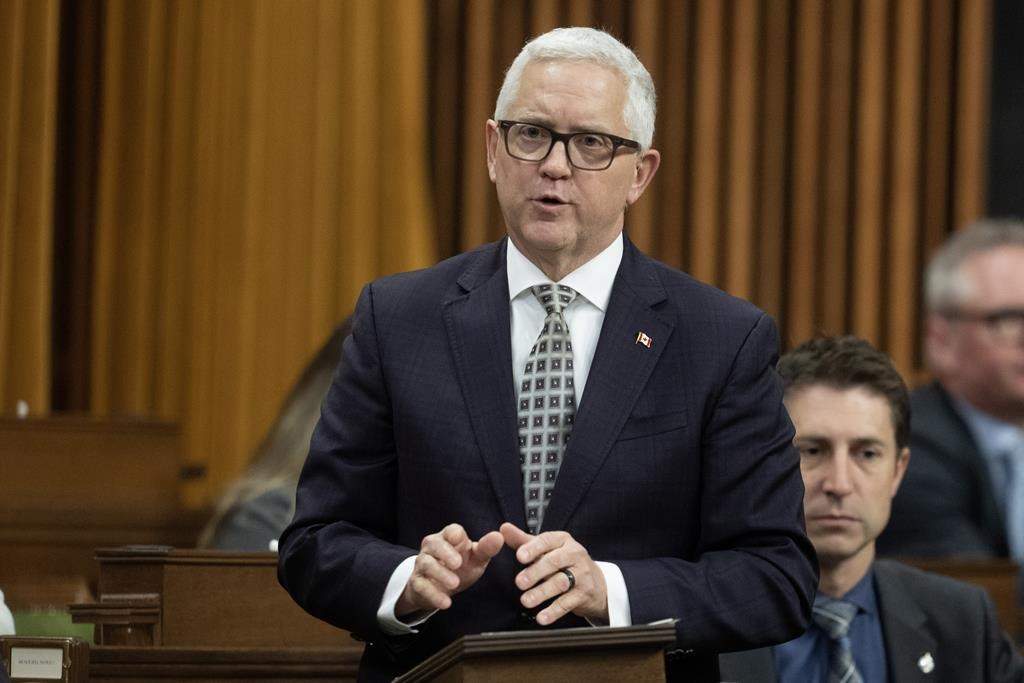 A Conservative member of Parliament says he won't be seeking reelection because the party is not allowing an open nomination in a new riding. 