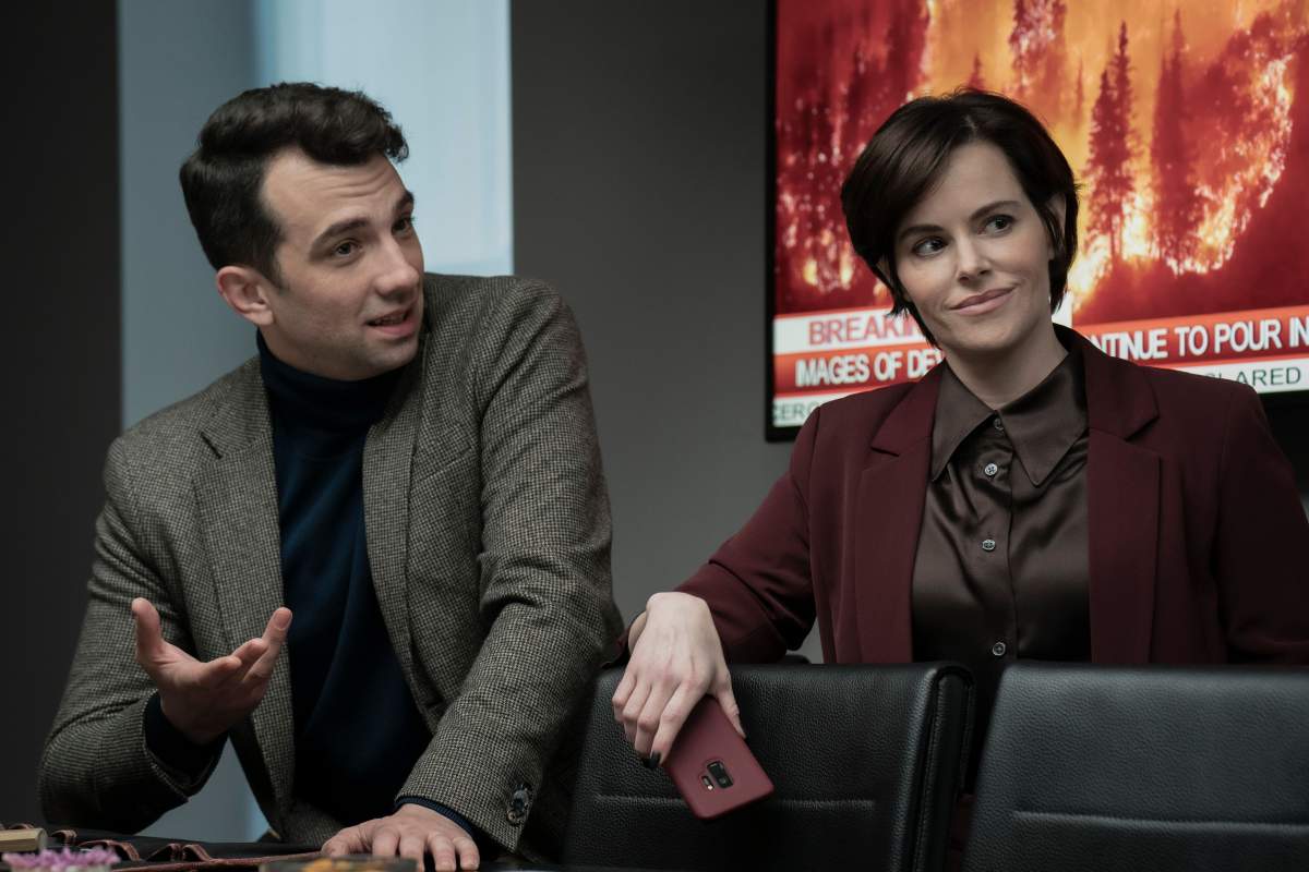 Jay Baruchel and Emily Hampshire appear in 'Humane,' the feature-length directorial debut of Caitlin Cronenberg.
