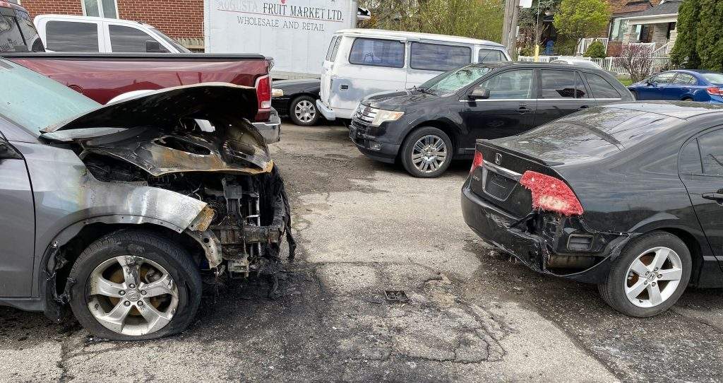 arson vehicles