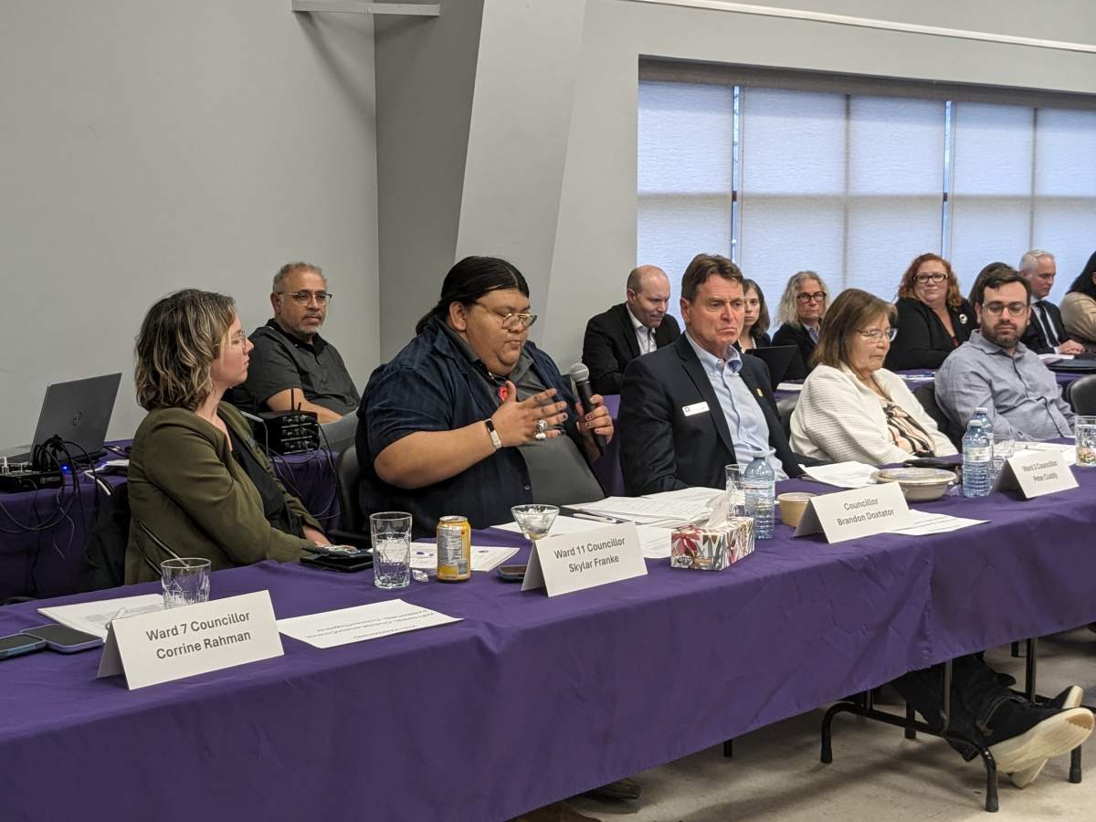Oneida Nation of the Thames Councillor Brandon Doxtator speaks about economic development opportunities.