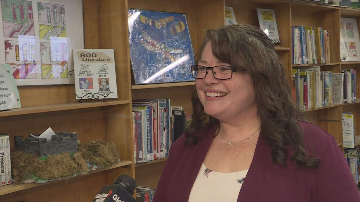 Isaac Newton School principal Tamara Stevenson says students were showing up to school, but were being marked absent because they weren’t coming to class.