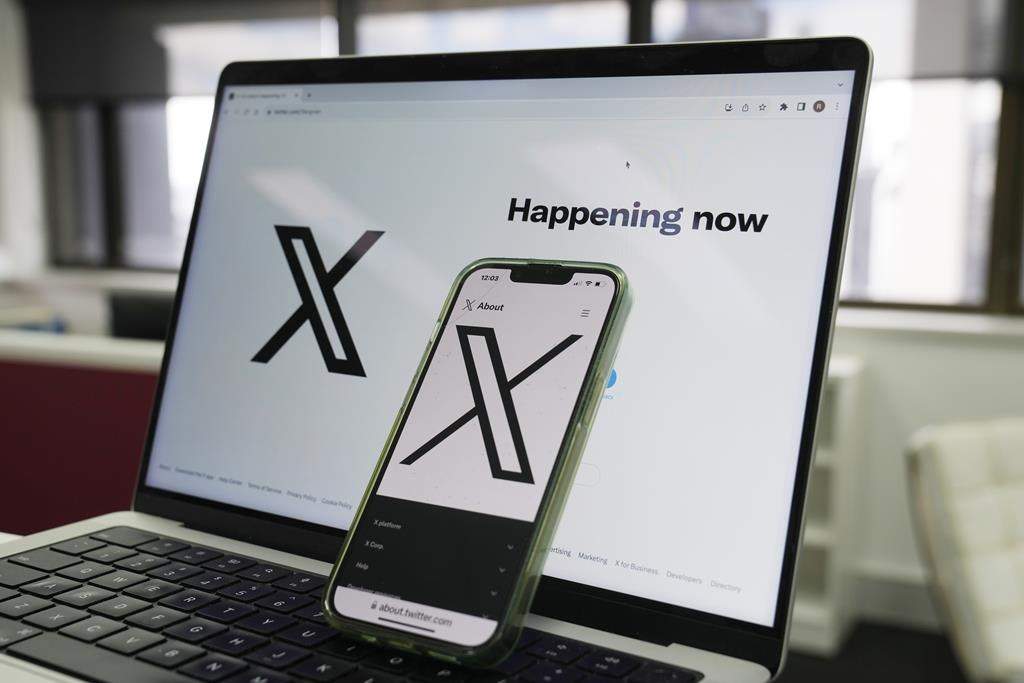 FILE - New Brunswick is leaving X after recent concerns surrounding the social media platform's operations.