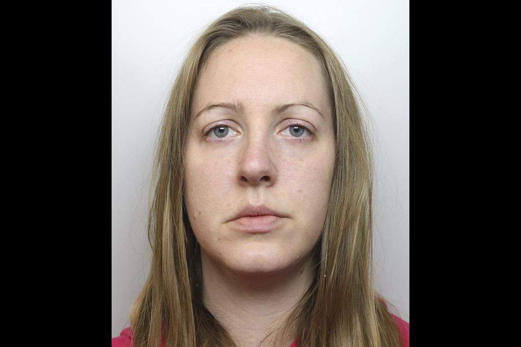 This undated handout issued by Cheshire Constabulary shows former nurse Lucy Letby.