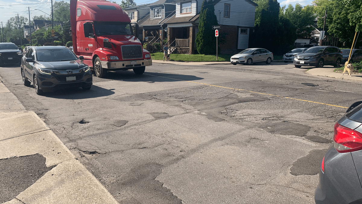 A photo Aberdeen Avenue in Hamilton, Ont.