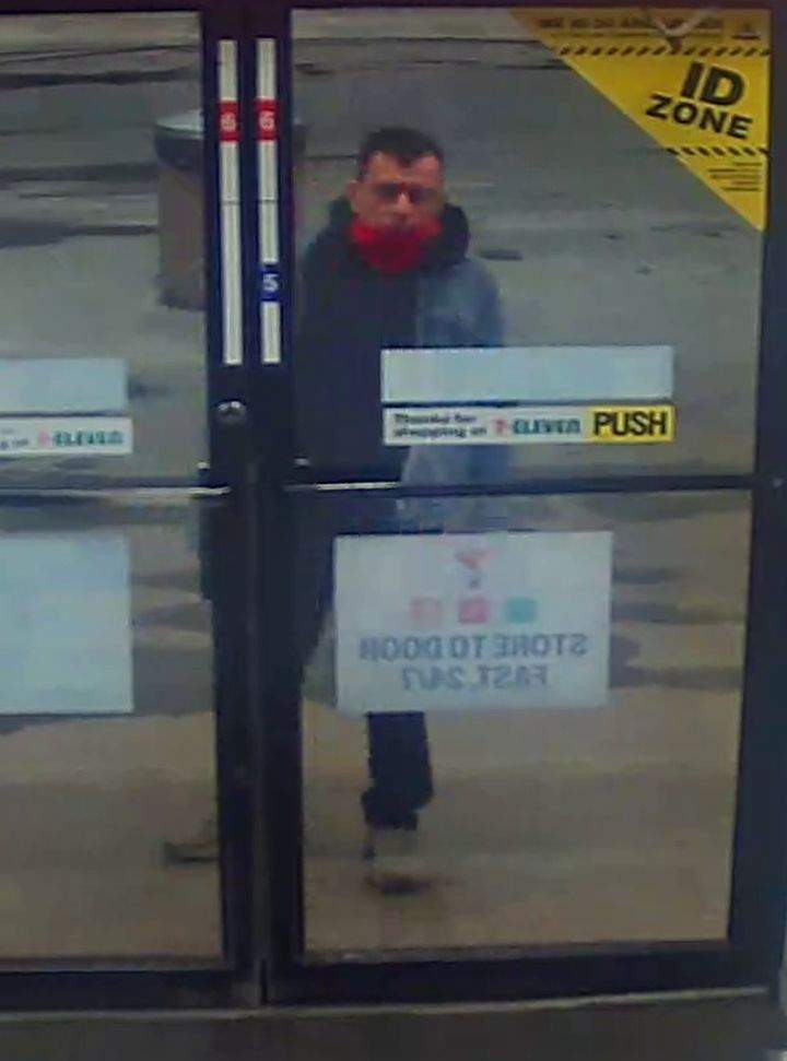 The Edmonton Police Service released images on Thursday of a suspect wanted in connection with two convenience store robberies on the city's north side this month.