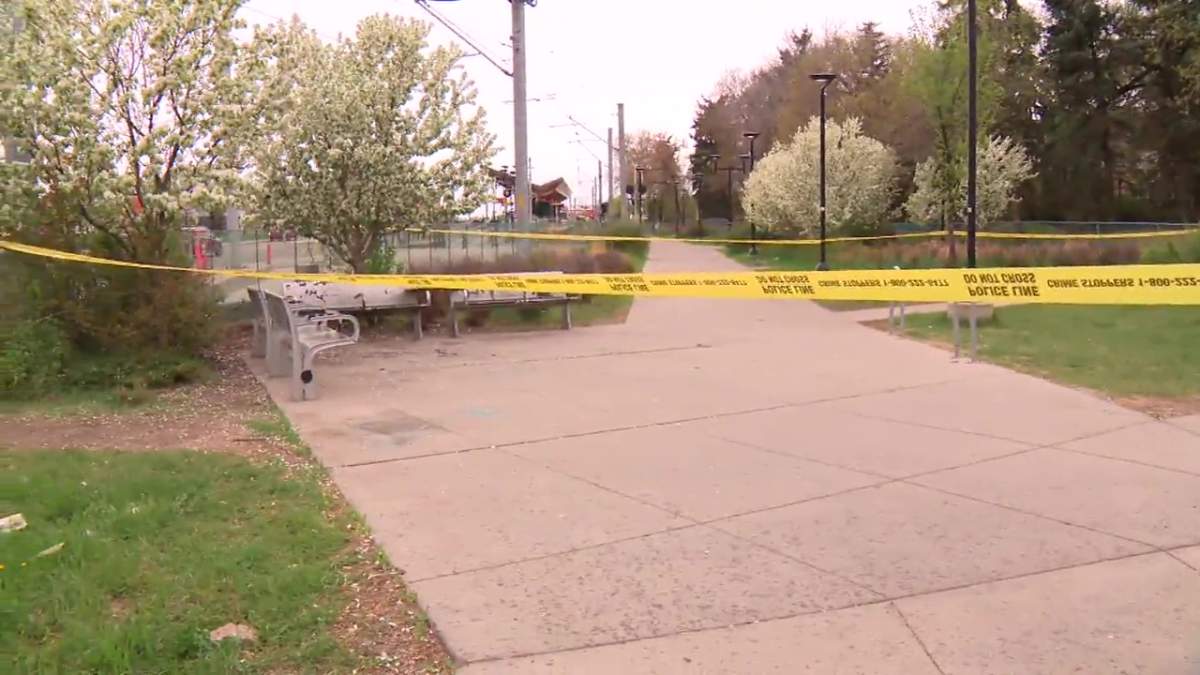 A man died after being found injured along Kingsway outside the Royal Alexandra Hospital in Edmonton, Alta. on Wednesday, May 15, 2024.