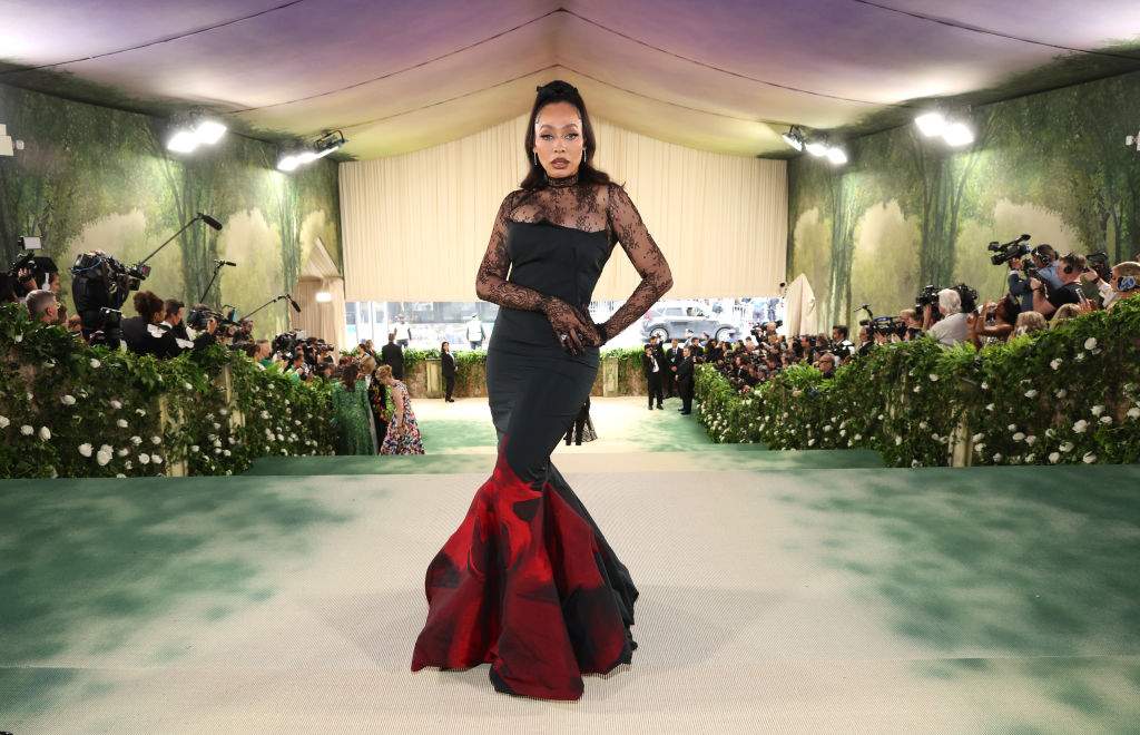 La La Anthony attends The 2024 Met Gala Celebrating "Sleeping Beauties: Reawakening Fashion" at The Metropolitan Museum of Art on May 06, 2024 in New York City.