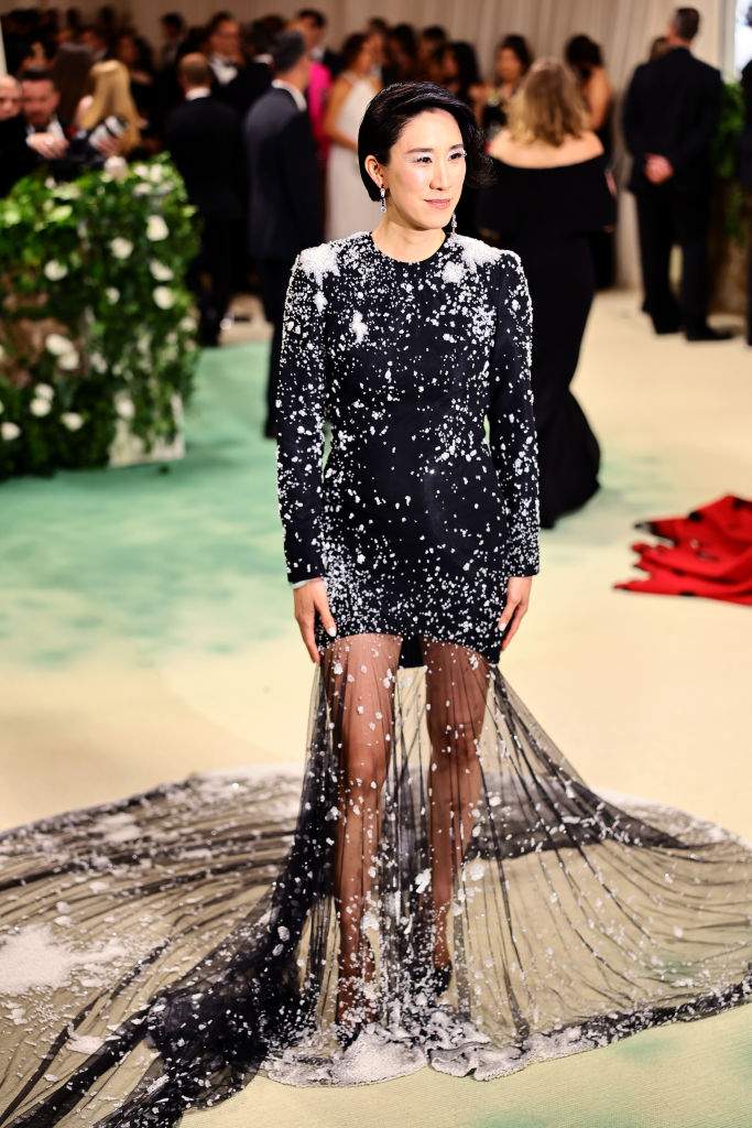 Eva Chen attends The 2024 Met Gala Celebrating "Sleeping Beauties: Reawakening Fashion" at The Metropolitan Museum of Art on May 06, 2024 in New York City.