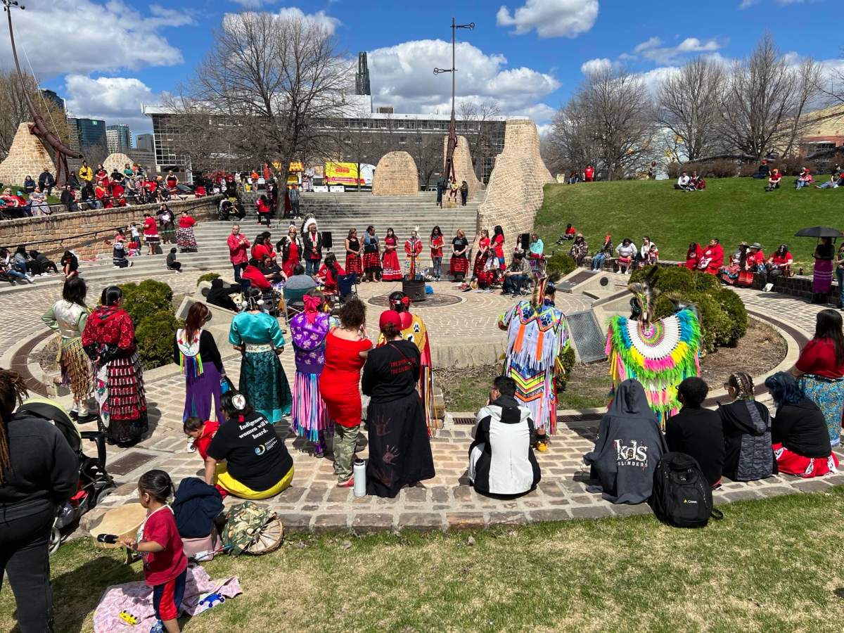 People from around the city gathered at The Forks to honour those who were taken too soon, and remember those who are still missing.