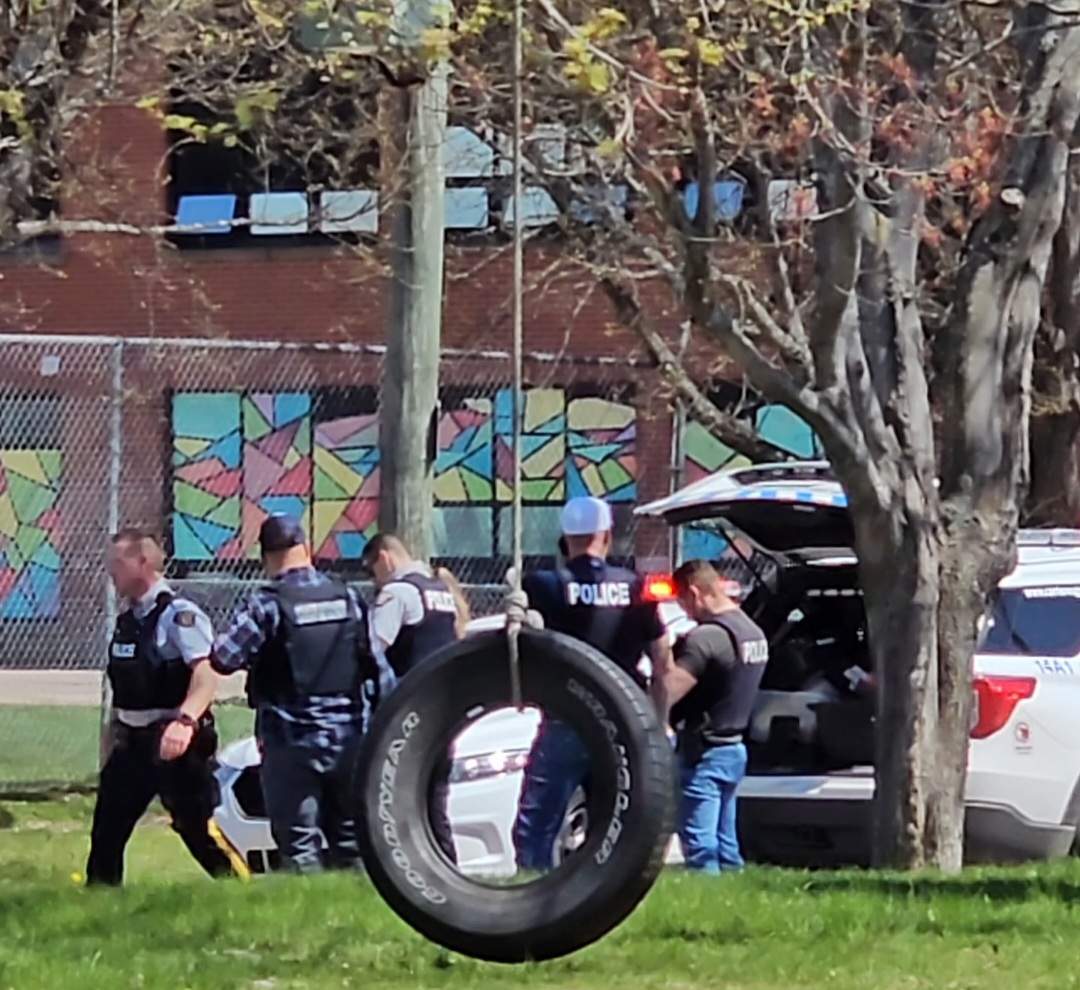 Two schools were placed under lockdown, and one school enacted hold and secure procedures.