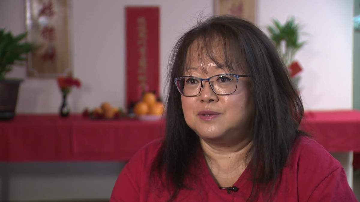 Journey of the Horse exhibit co-creator Sue Mah at the Mah Society of Edmonton.