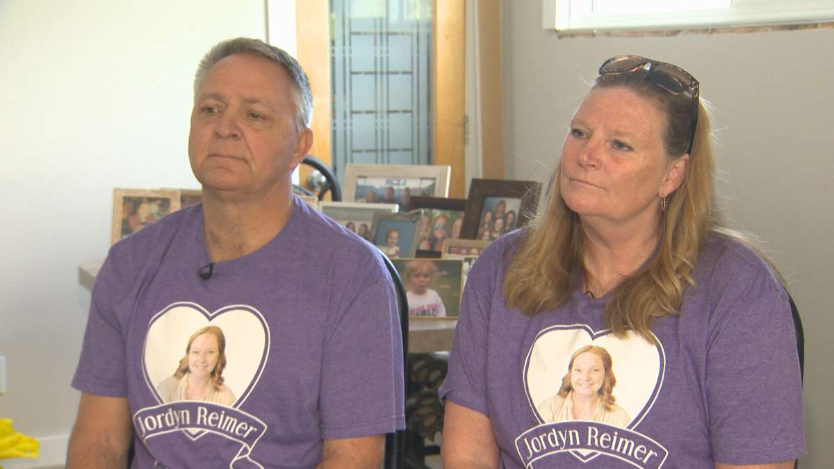 Doug and Karen Reimer are calling for an independent, third-party review of the decision not to prosecute a passenger in the vehicle who returned the keys to the driver, leading to a crash that took the life of their daughter, Jordyn.