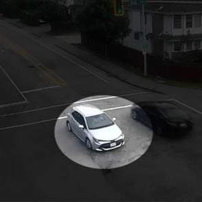 Suspected getaway car used by killers of Hardeep Singh Nijjar.