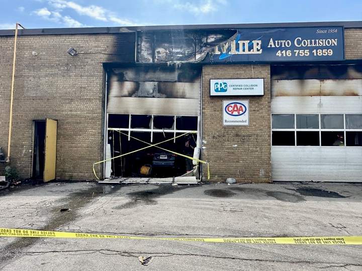 Firefighters say they remained on scene after each fire was knocked down in case further help was needed.
