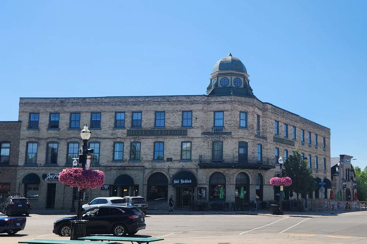 The Bedford Hotel in Goderich, Ont.