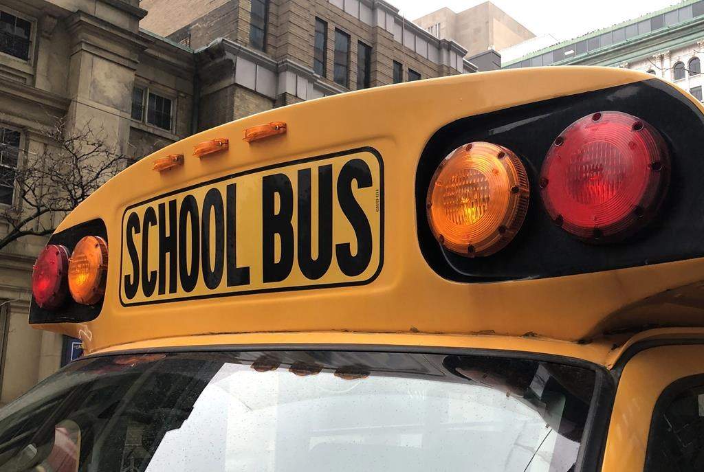 Two children injured in RM of St. Clements school bus crash - image