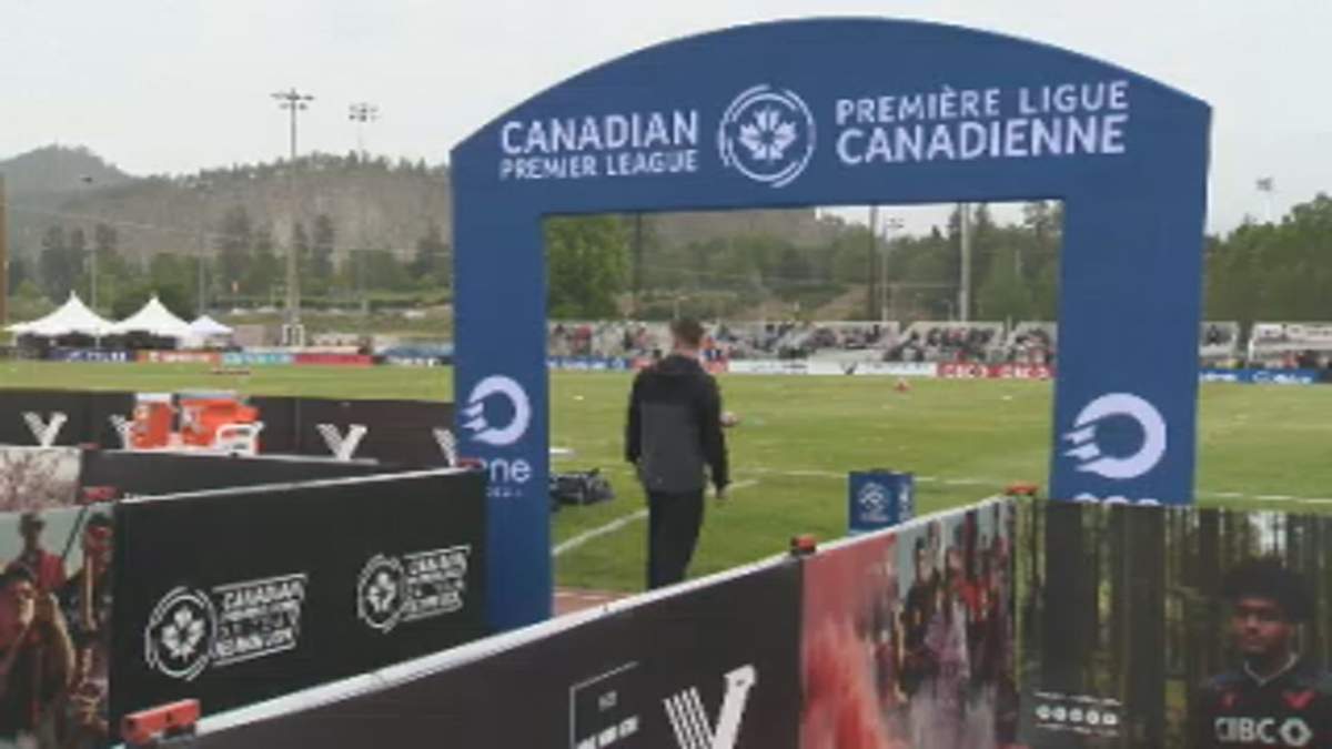 CPL match in Kelowna.