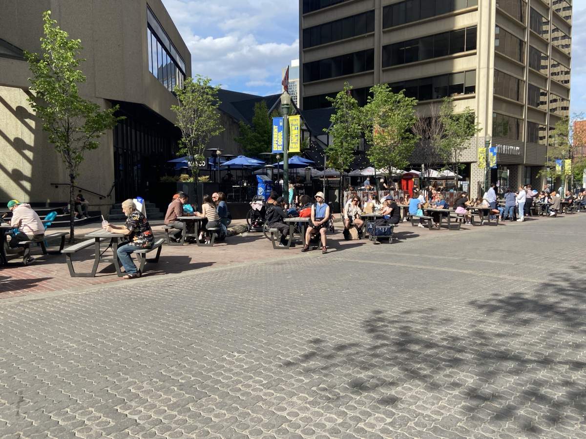 The city and the Edmonton Downtown Business Association said this pilot project is part of ongoing efforts to revitalize downtown.