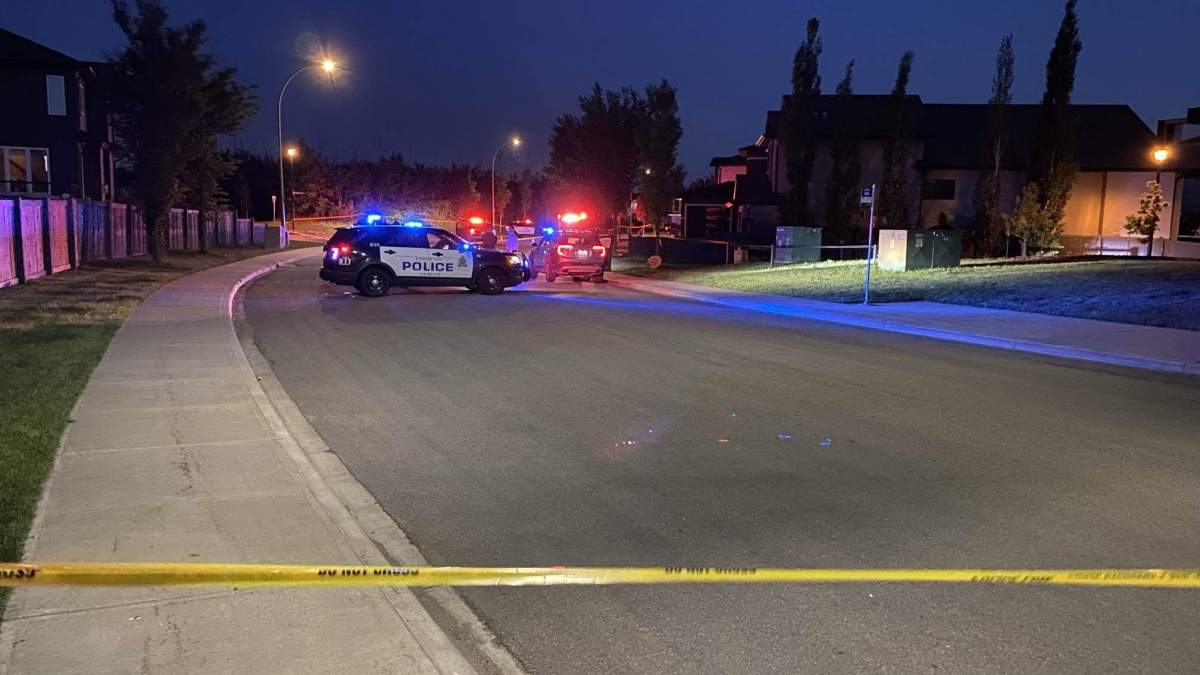 Edmonton police were responding to a report of an impaired driver involved in a single-vehicle rollover on Saturday, June 29, 2024, near 153rd Avenue and Anthony Henday Drive.