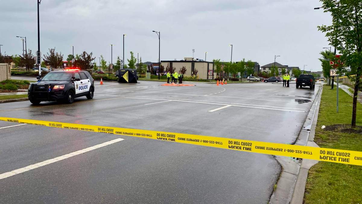South Edmonton fatal pedestrian collision June 27, 2024.