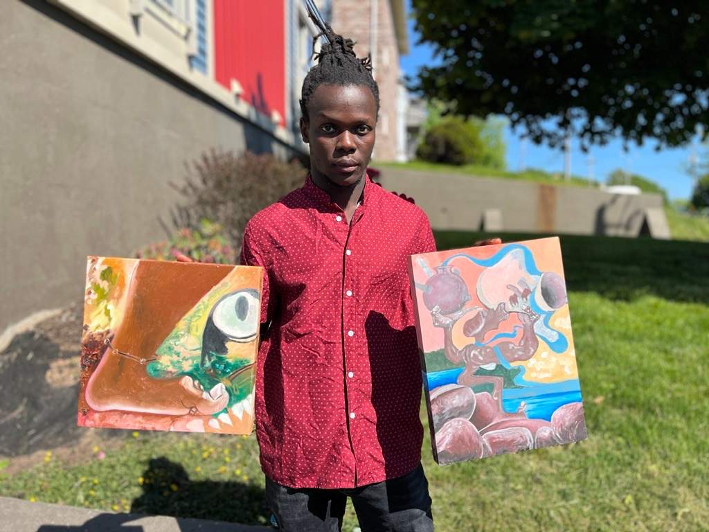 Aggrey Agwata is an artist based out of Halifax, Nova Scotia.