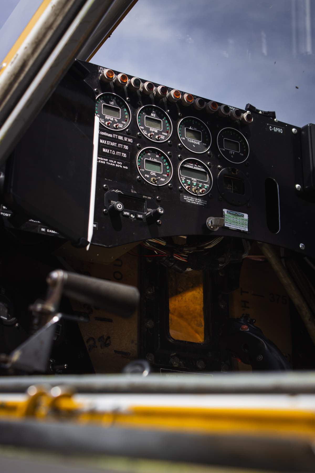 Some of the instruments used by pilots.