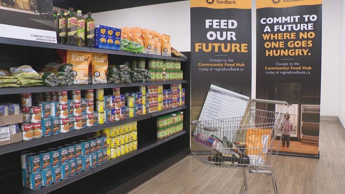 A preview of the new Regina Food Bank Food Hub.