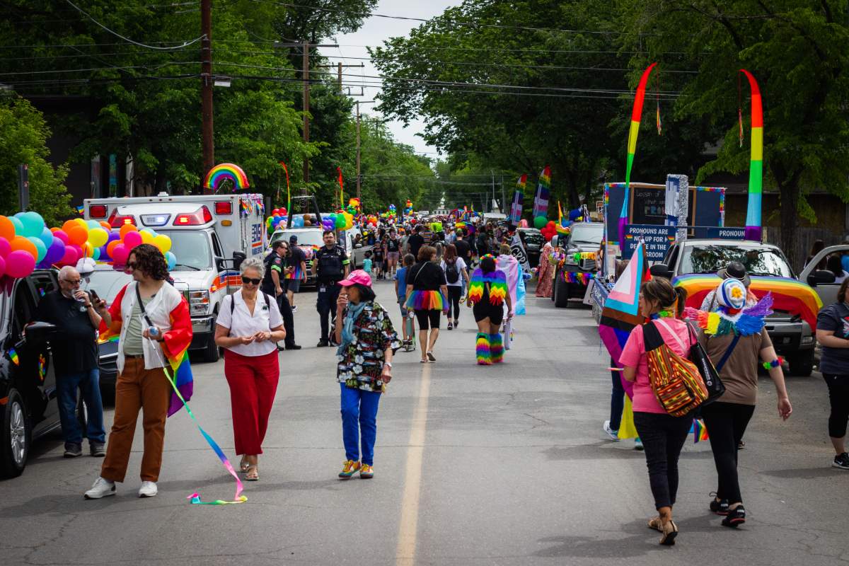 This years Queen City Pride parade had 129 entrants.