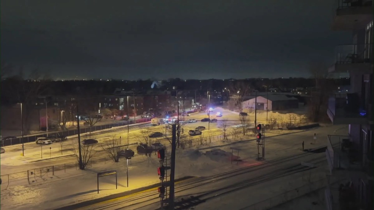 Five people have been arrested in connection with the shooting death of a 20-year-old outside a St-Lambert train station in southwestern Quebec on Jan. 18, 2024.