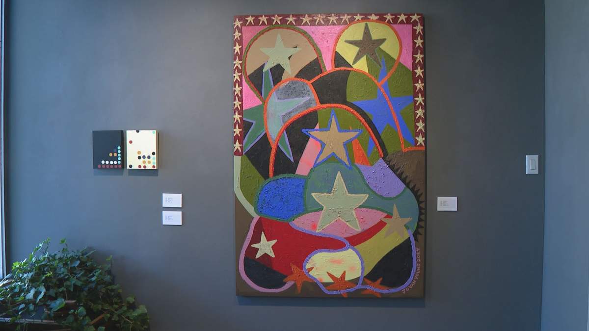 A community art gallery exhibit showcasing 18 local LGBTQ+ artists called Spark your Pride remains open only for the next seven days.