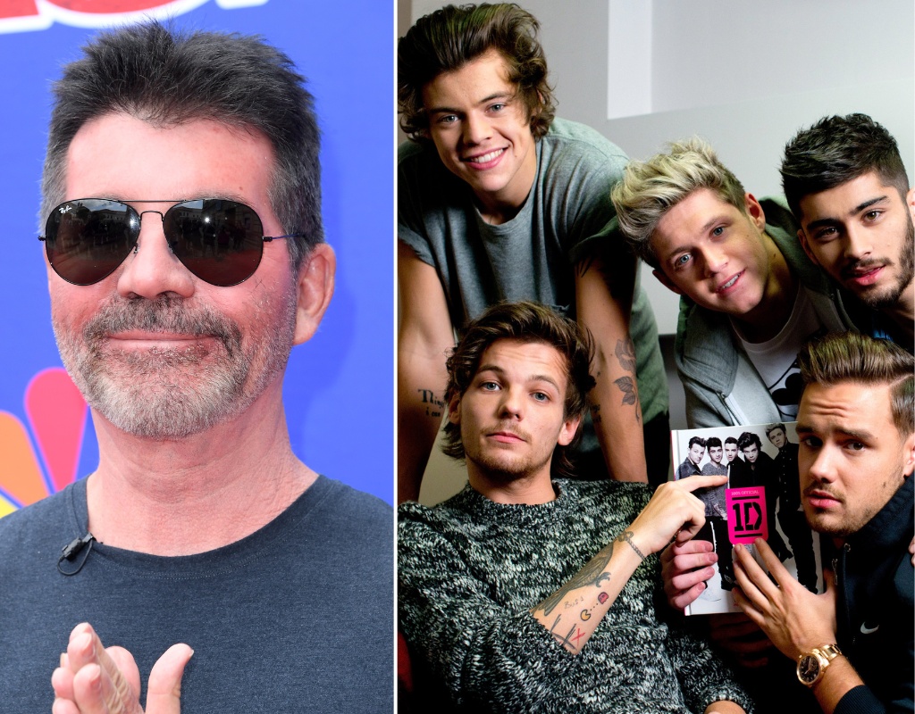 Simon Cowell and One Direction