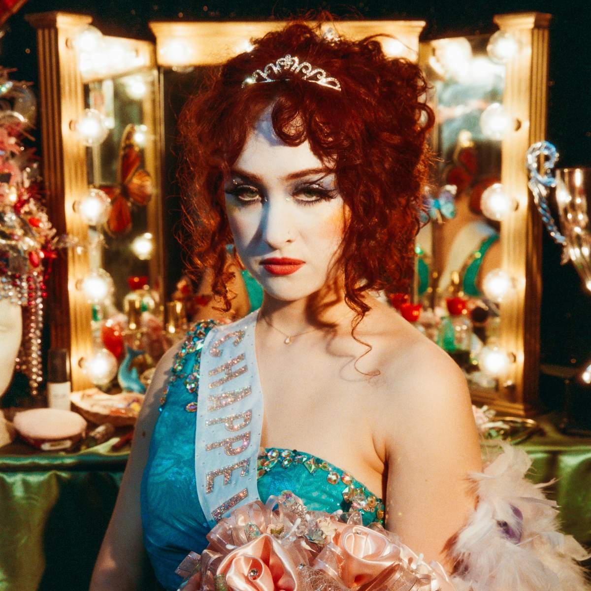 The cover of Chappell Roan’s, The Rise and Fall of a Midwest Princess. Handout: Island/UMG via AP)