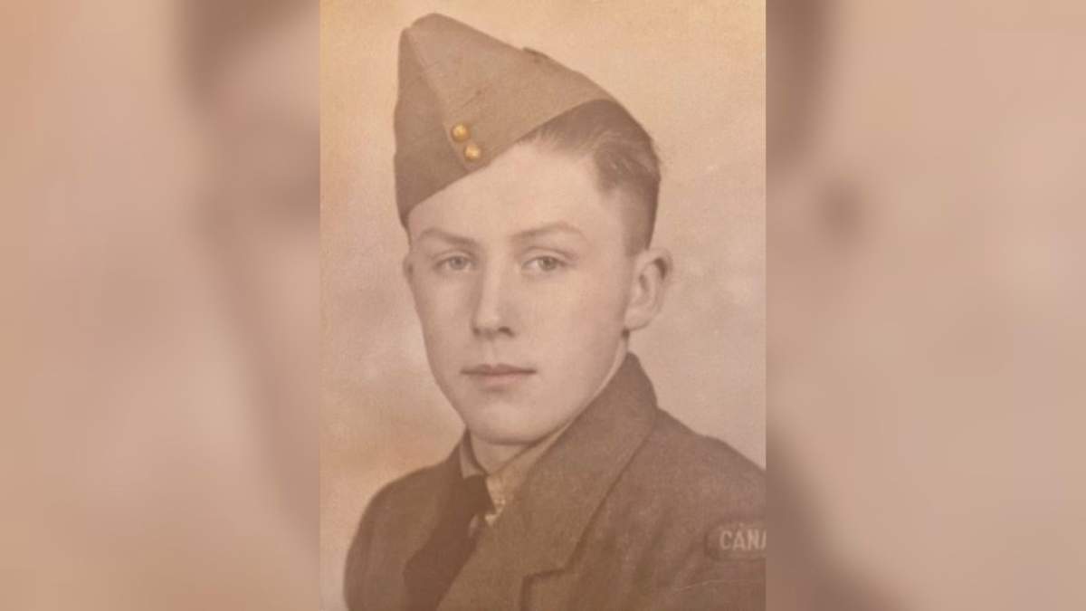 Joseph Vogelgesang poses in this 1944 family handout photo when he was 19 years old. A statement from the Consulate General of France in Vancouver says Vogelgesang will be decorated as a Knight of the Legion of Honour to acknowledge his contribution and bravery in the liberation of France.