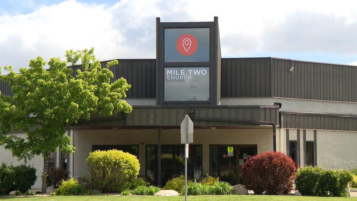 Mile Two Church in Saskatoon. 