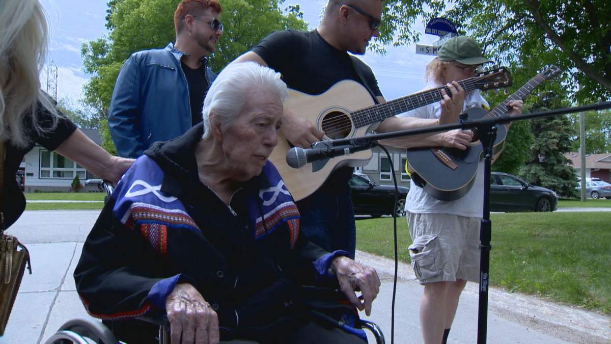 Ray St. Germain at a ceremony renaming a street in his honour on June 7, 2024. 